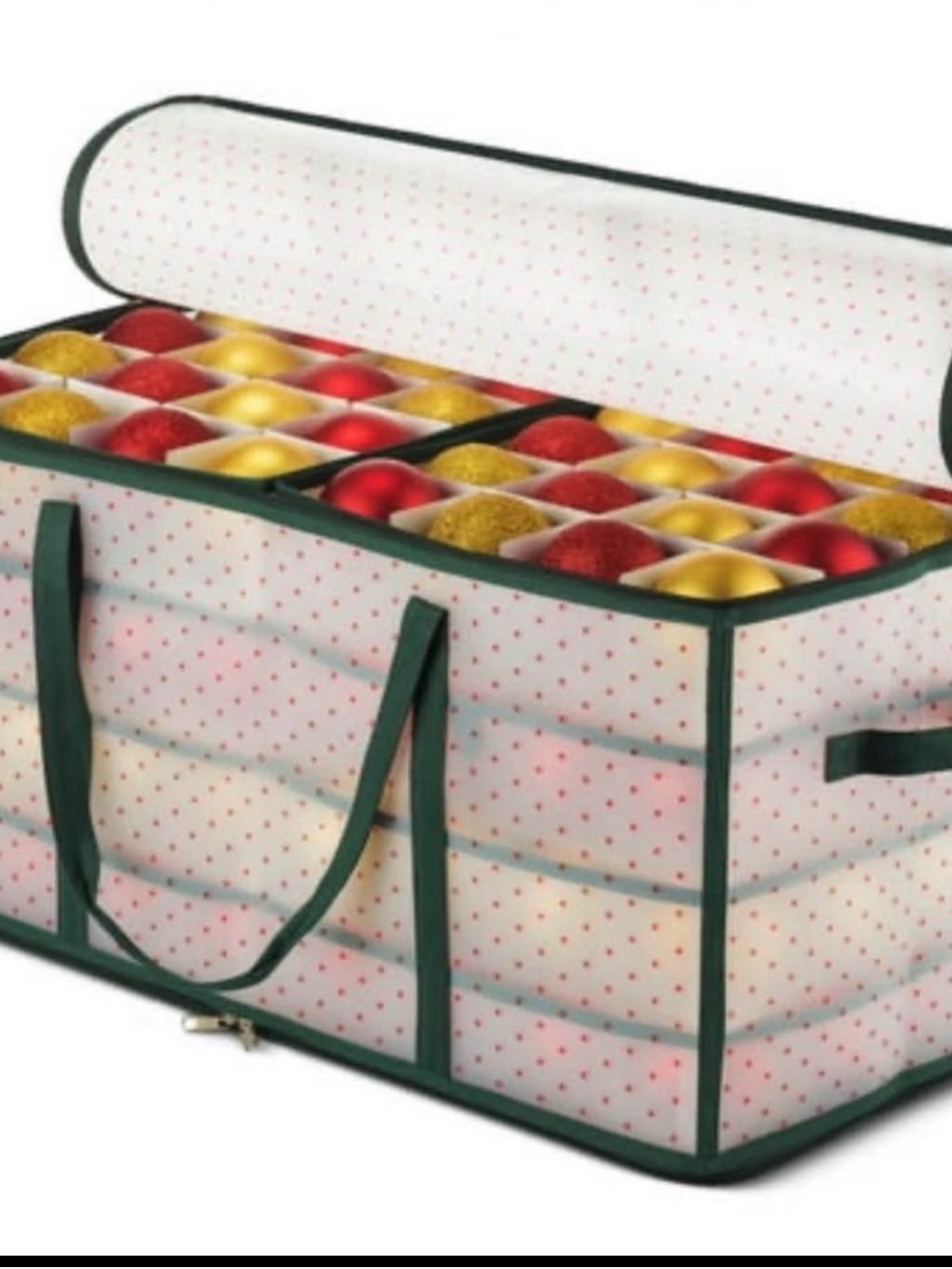 Christmas Ornament Storage Bag - set of 2